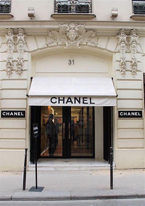 where is the original chanel store|chanel paris boutique.